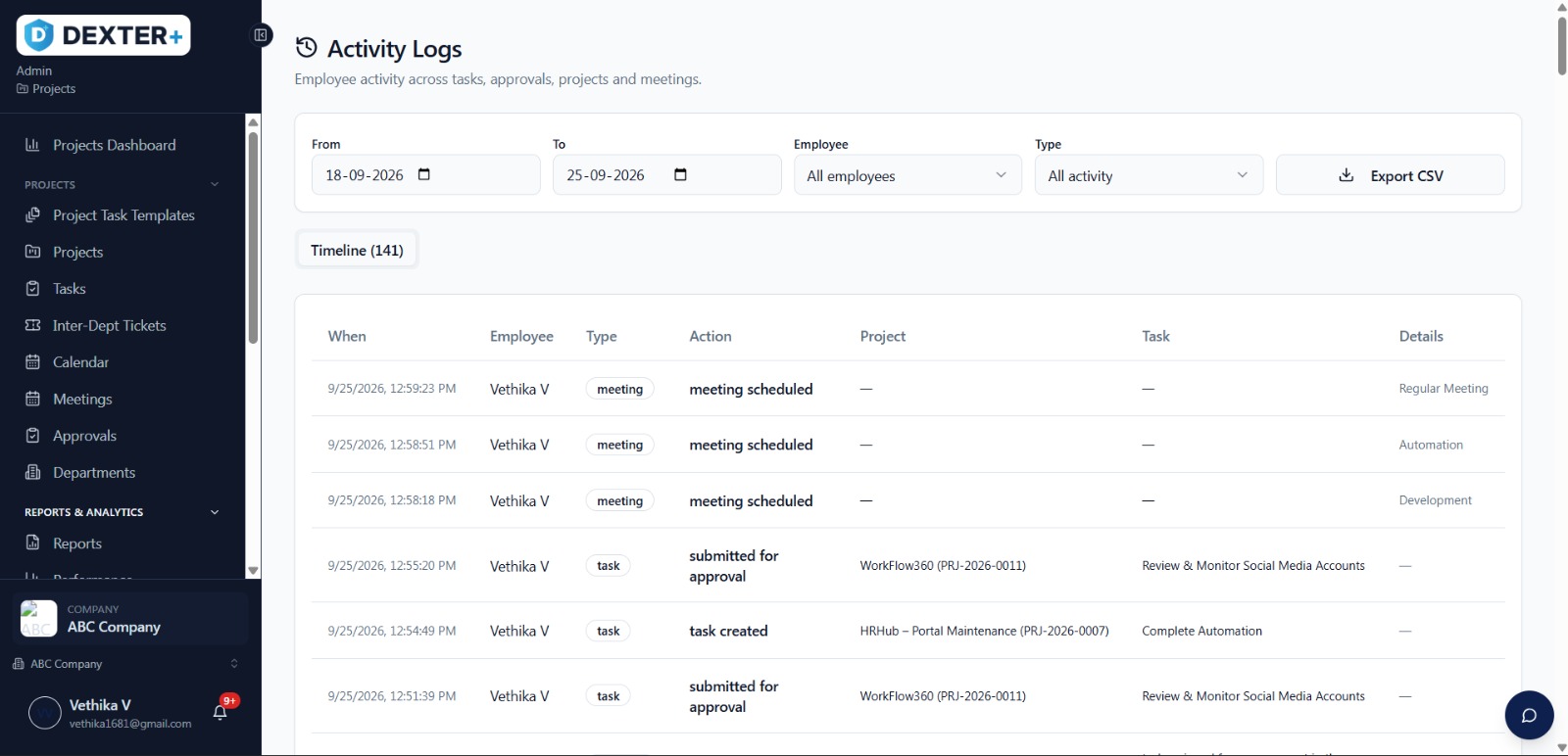An audit trail that answers every question